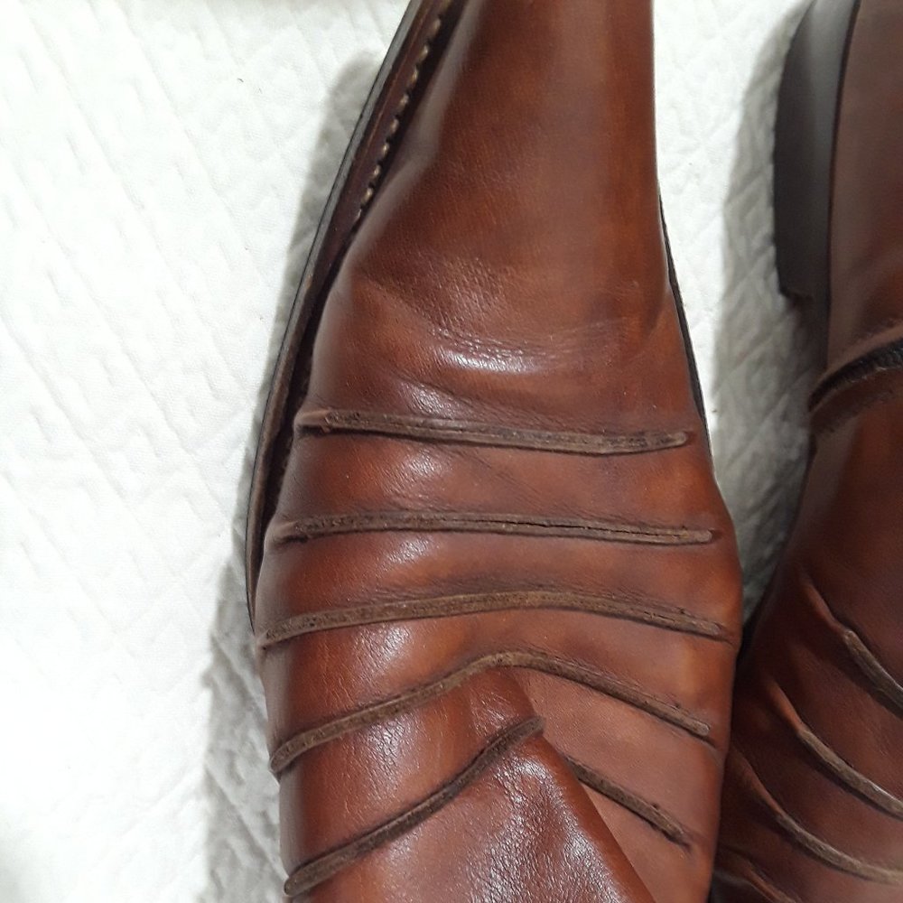FROM Leather Zip Ankle Boot - Picture 6 of 11